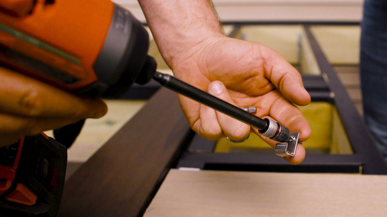 Stainless steel C-clip starter fastener for installing composite deck boards with the TurboClip hidden fastener system